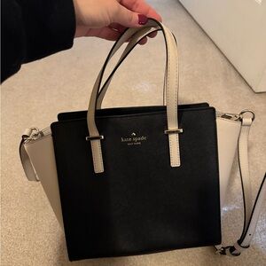 Kate Spade Black and White Satchel